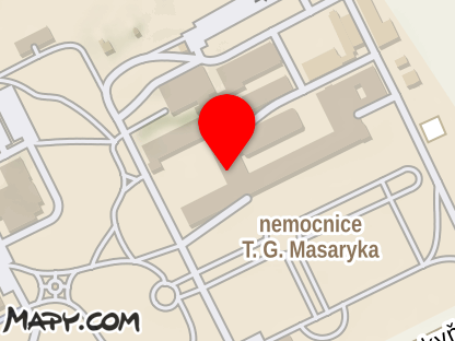 Mapa - Nemocnice Hodonín