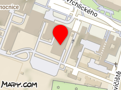 Mapa - Nemocnice Jihlava