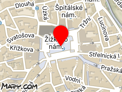 Mapa - Nemocnice Tábor