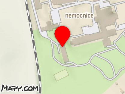 Mapa - Nemocnice Nové Město na Moravě