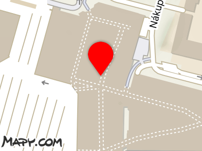 Mapa - Odběrové místo OC Avion Shopping Park