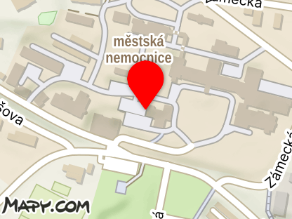 Mapa - Nemocnice Jilemnice